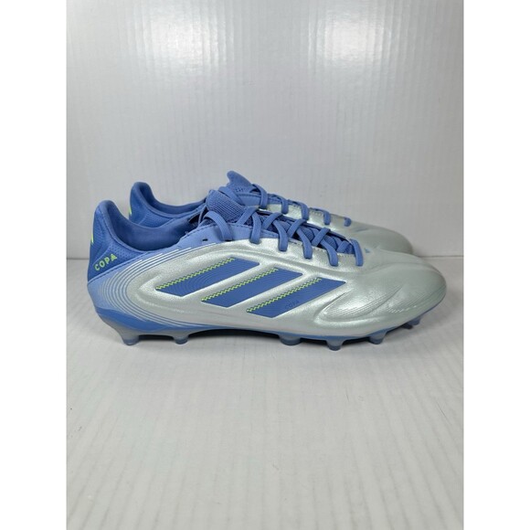 Size 11 Men's Adidas Copa Pure 3 Pro FG Soccer Cleats ID9043 Blue NEW - Picture 1 of 8